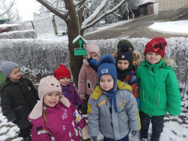 Покормите птиц зимой. Покормите птиц зимой.